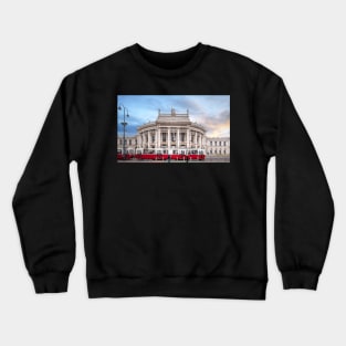 Burgtheater in Vienna, Austria Crewneck Sweatshirt